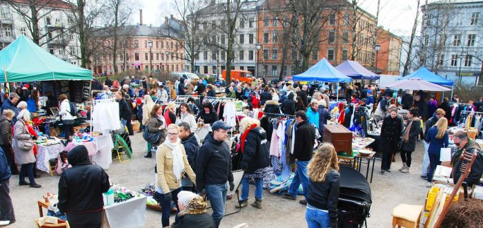 خرید در منطقه‌ی Grünerløkka