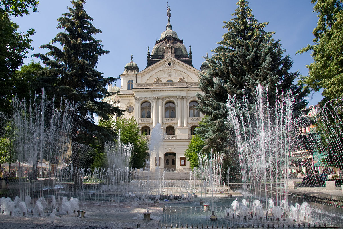 Singing fountain